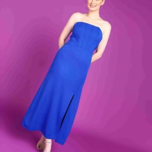 Royal Blue Corset Dress