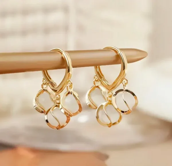 Crystal Ball Pearl Earrings