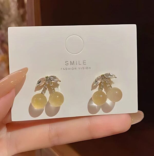 Cherry Butter Yellow Drop Western Earrings