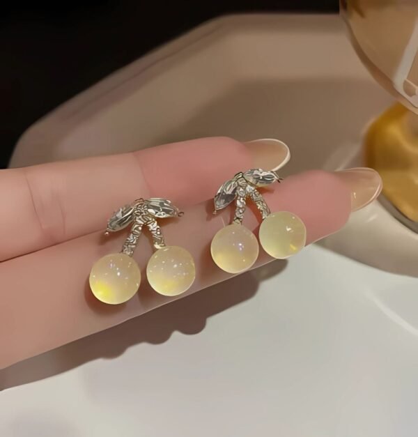 Cherry Butter Yellow Drop Western Earrings