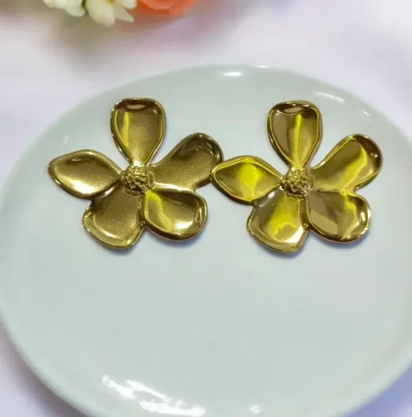 Myki Topping Stainless Steel Earrings