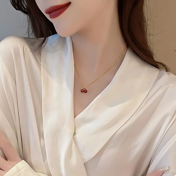 The Red Cherry Necklace