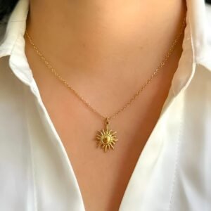 The Sun Pendant Necklace